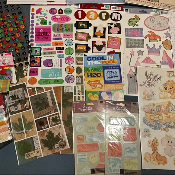 Scrapbooking Items Large Bundle 2 - Picture 2 of 7